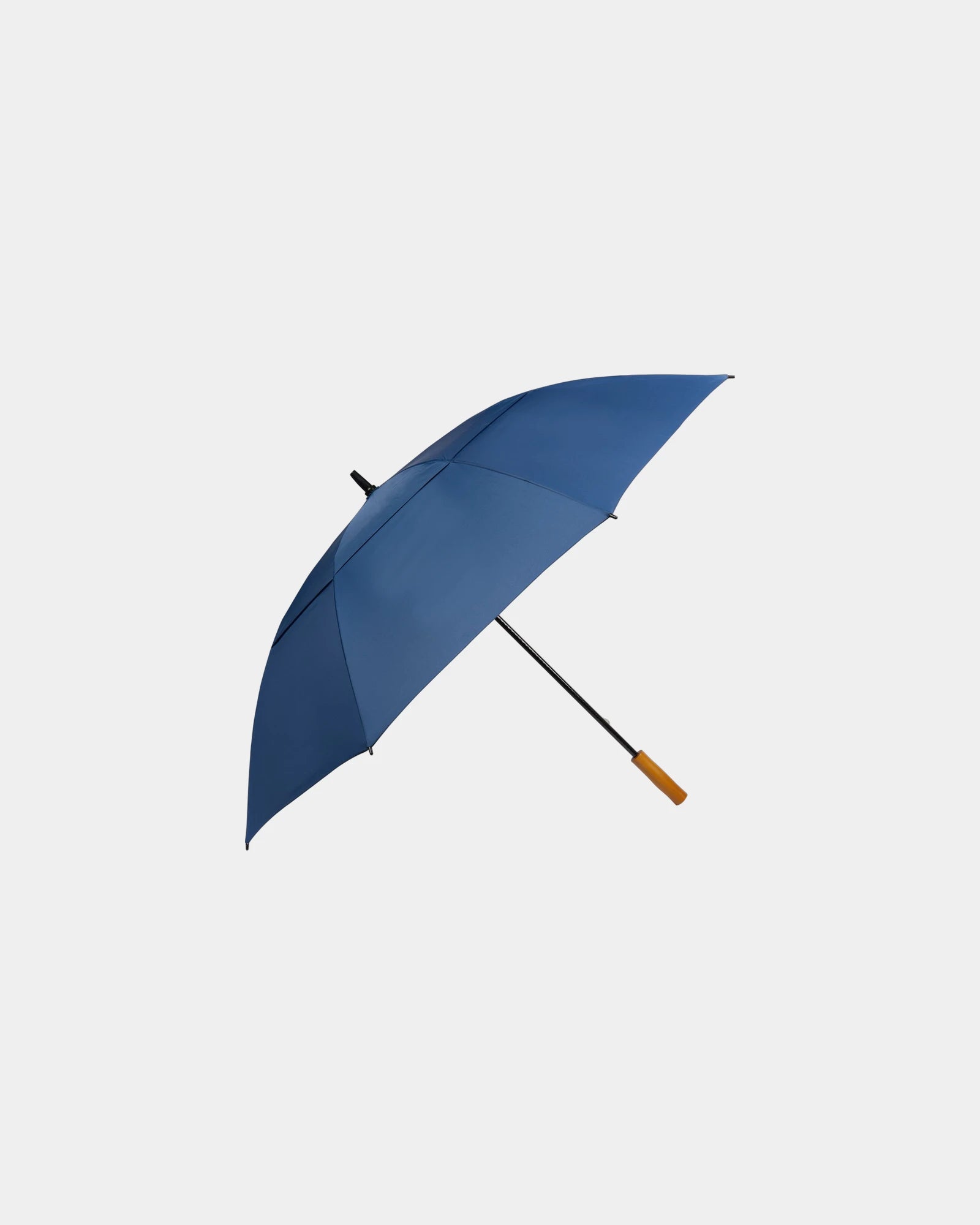 Custom RPET 58" golf umbrella with FSC wood handle - 36