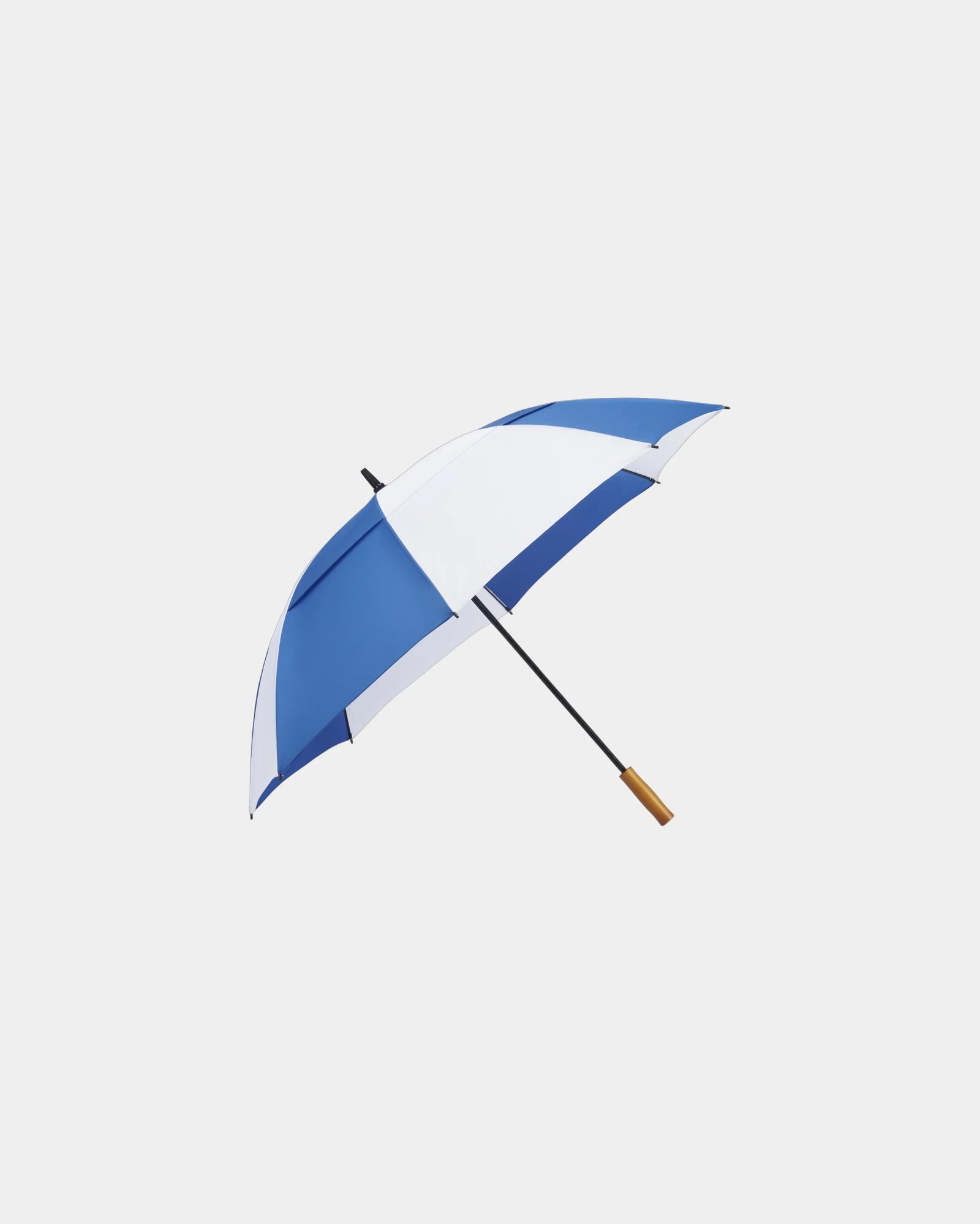 Custom RPET 58" golf umbrella with FSC wood handle - 25