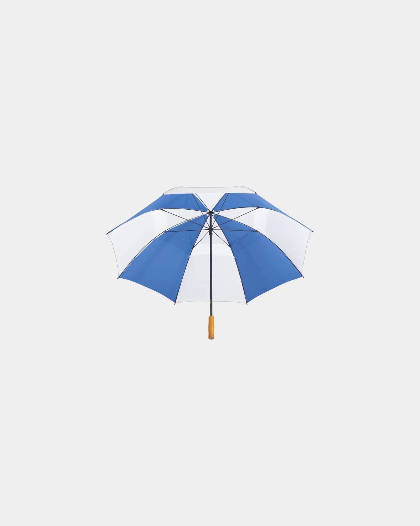 Custom RPET 58" golf umbrella with FSC wood handle - 29