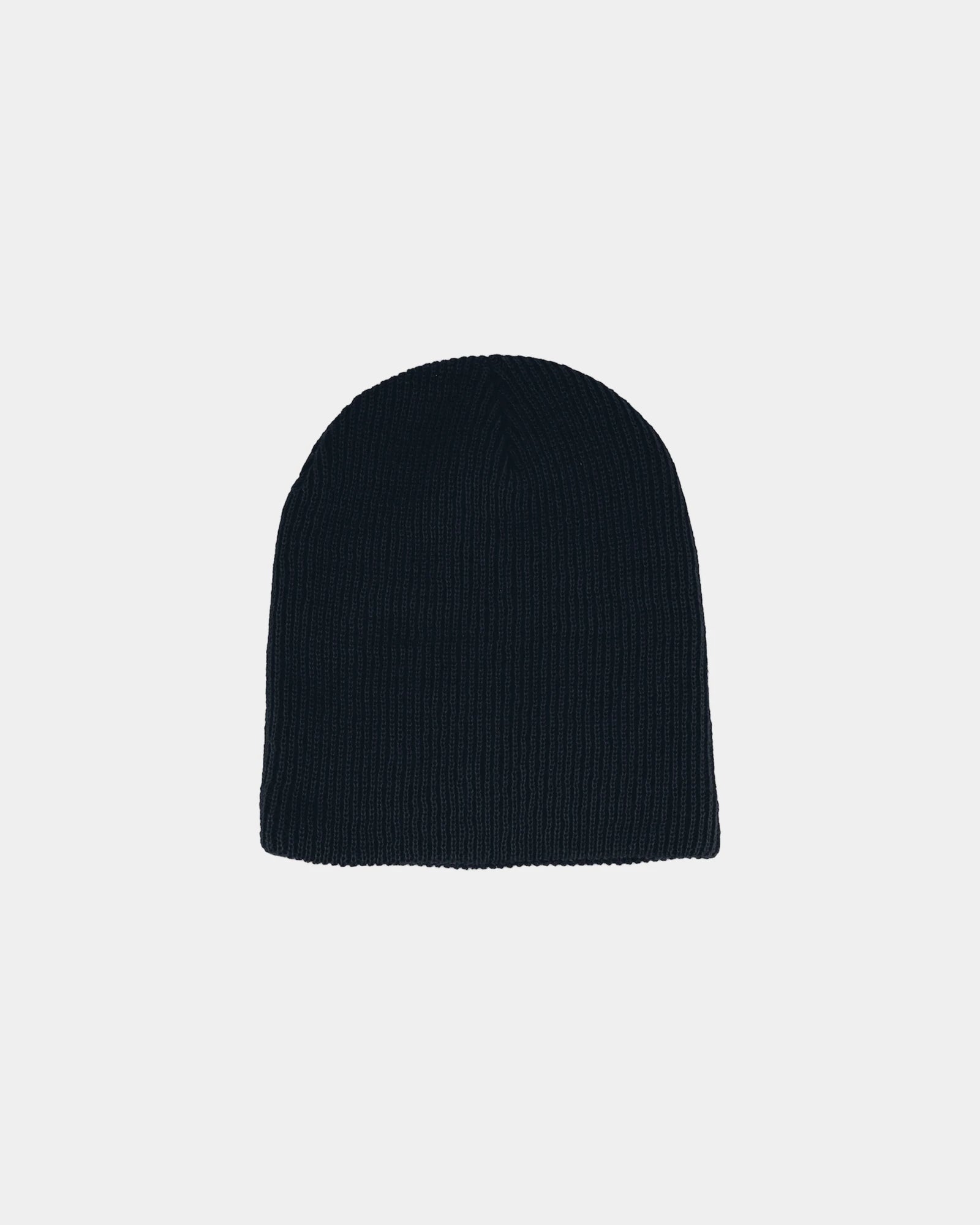 Custom acrylic slouch beanie for events - Navy