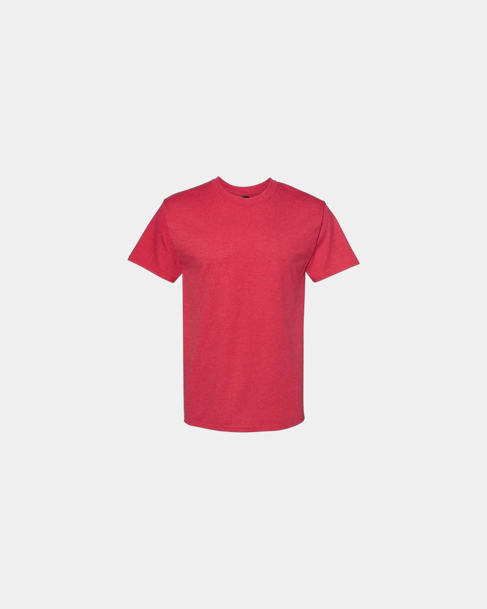 Custom heavyweight cotton unisex Beefy-T T-shirt - Heather Red