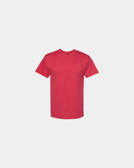 Custom heavyweight cotton unisex Beefy-T T-shirt - Heather Red