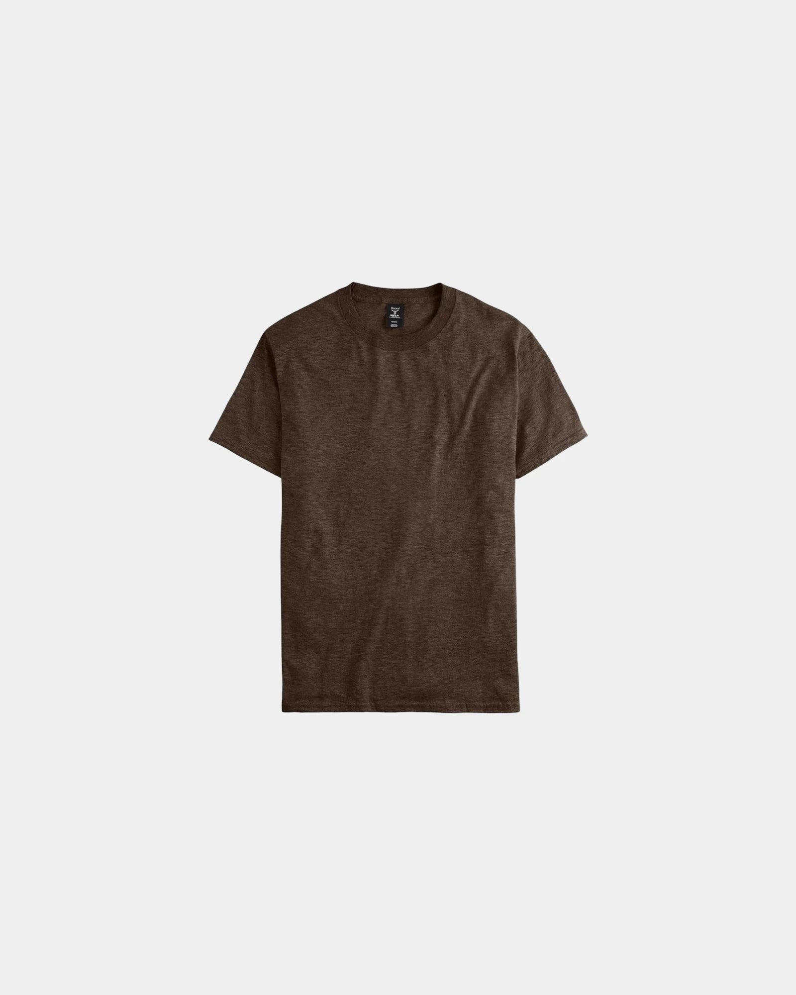 Custom heavyweight cotton unisex Beefy-T T-shirt - Heather Brown
