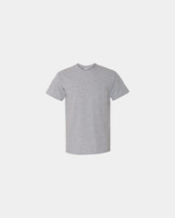 Custom heavyweight cotton pocket T-shirt for teams - Sport Grey