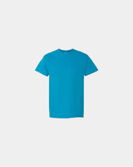 Custom heavyweight cotton pocket T-shirt for teams - Sapphire