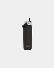 Custom recycled stainless steel 24-oz insulated bottle - Onyx