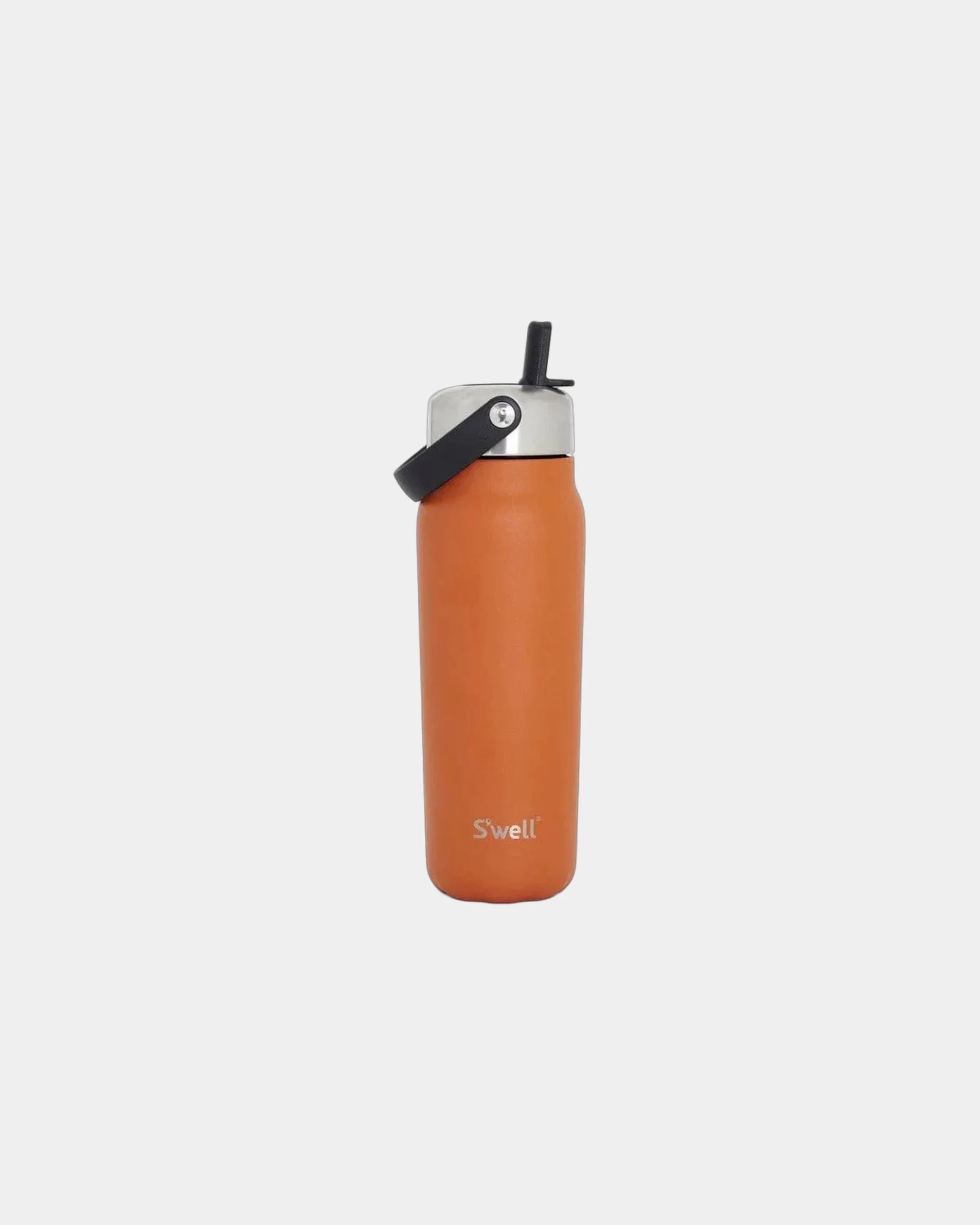 Custom recycled stainless steel 24-oz insulated bottle - Carnelian