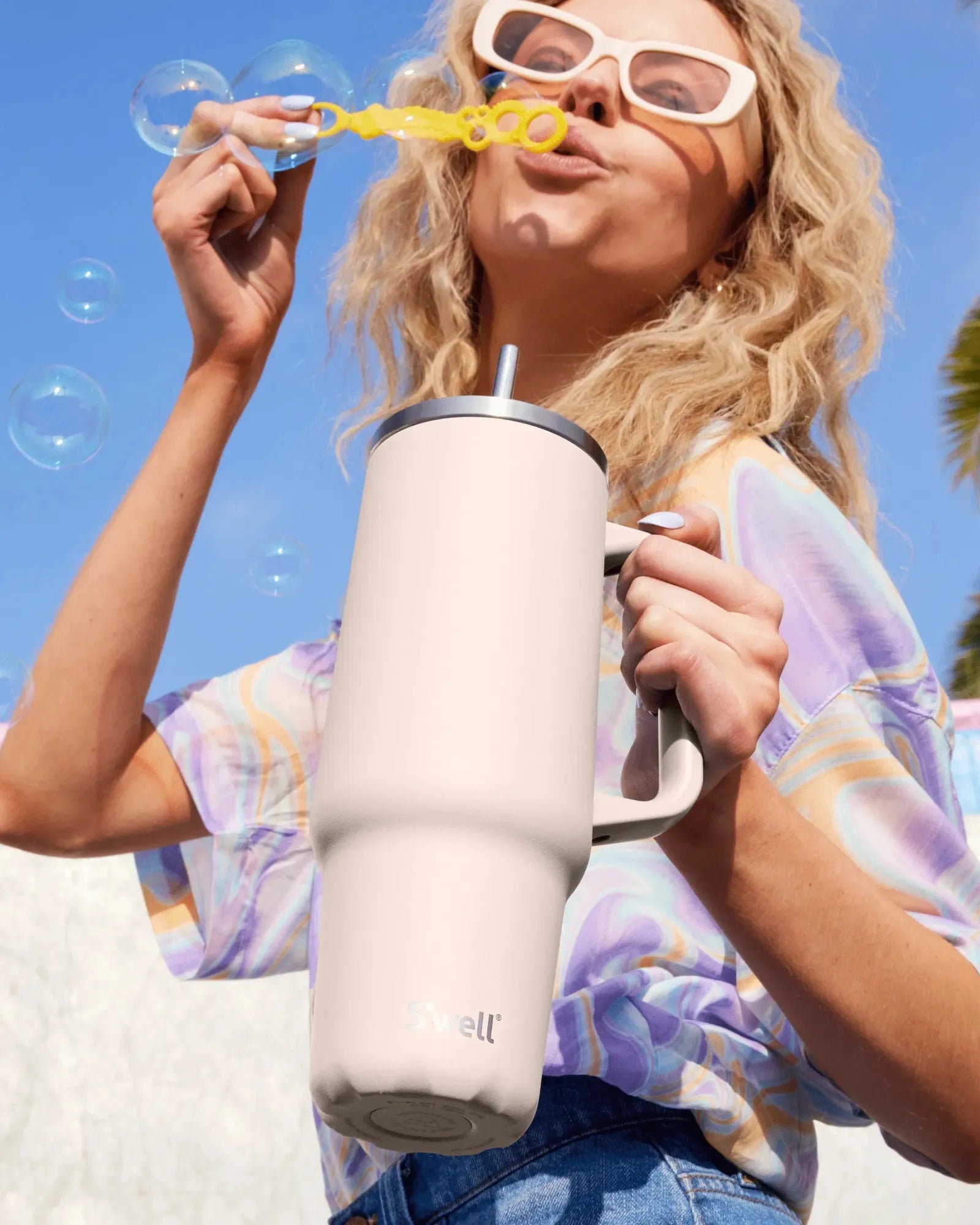 Custom recycled stainless steel 40-oz tumbler XL - 26