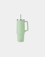 Custom recycled stainless steel 40-oz tumbler XL - Pistachio