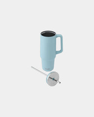 Custom recycled stainless steel 40-oz tumbler XL - 8