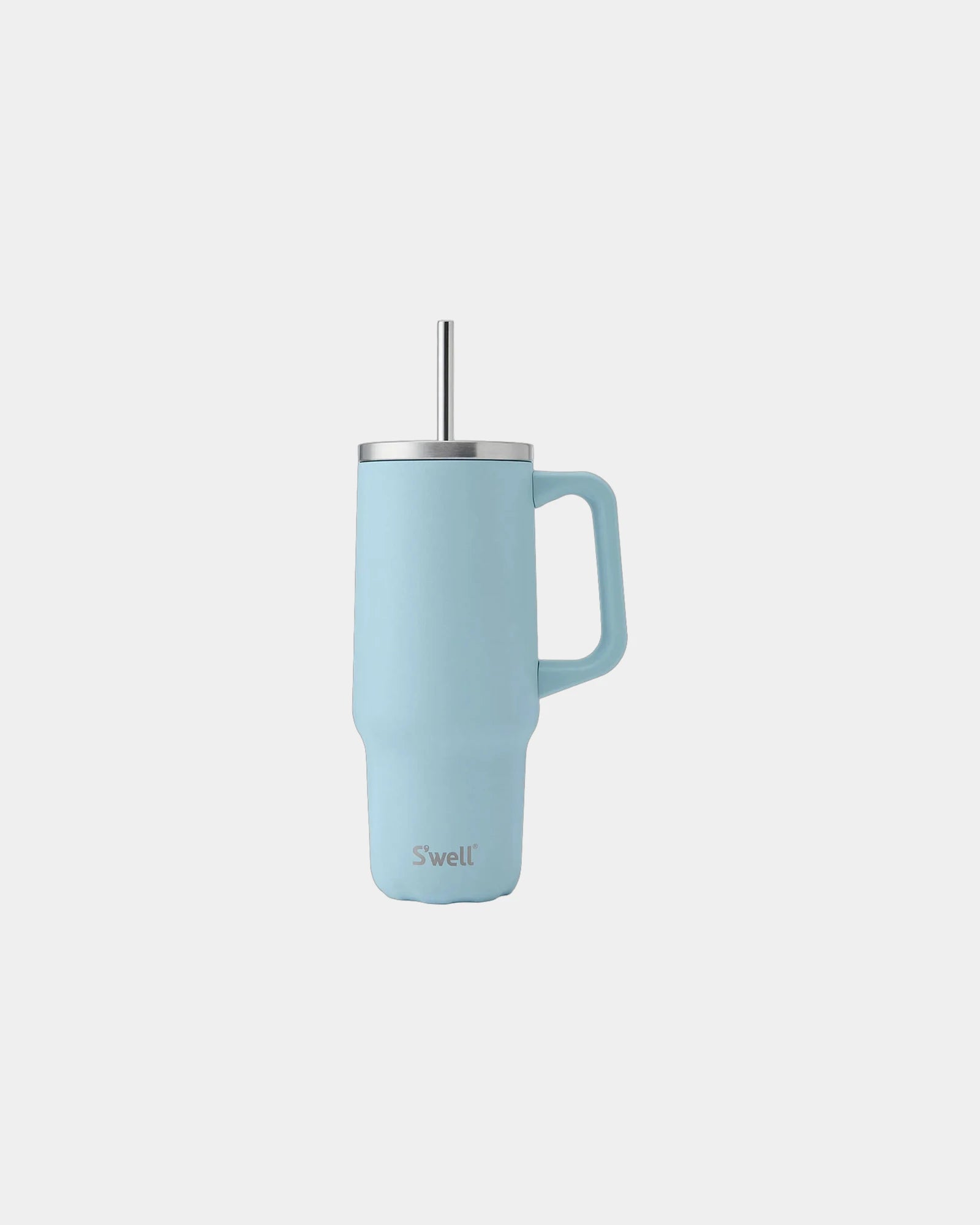 Custom insulated stainless steel 30-oz tumbler - Powder Blue