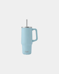 Custom insulated stainless steel 30-oz tumbler - Powder Blue