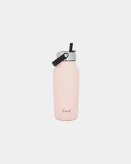Custom recycled stainless steel 32-oz water bottle - Himalayan Salt