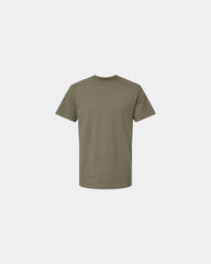 Custom sueded cotton unisex tee relaxed fit - Sueded Lieutenant