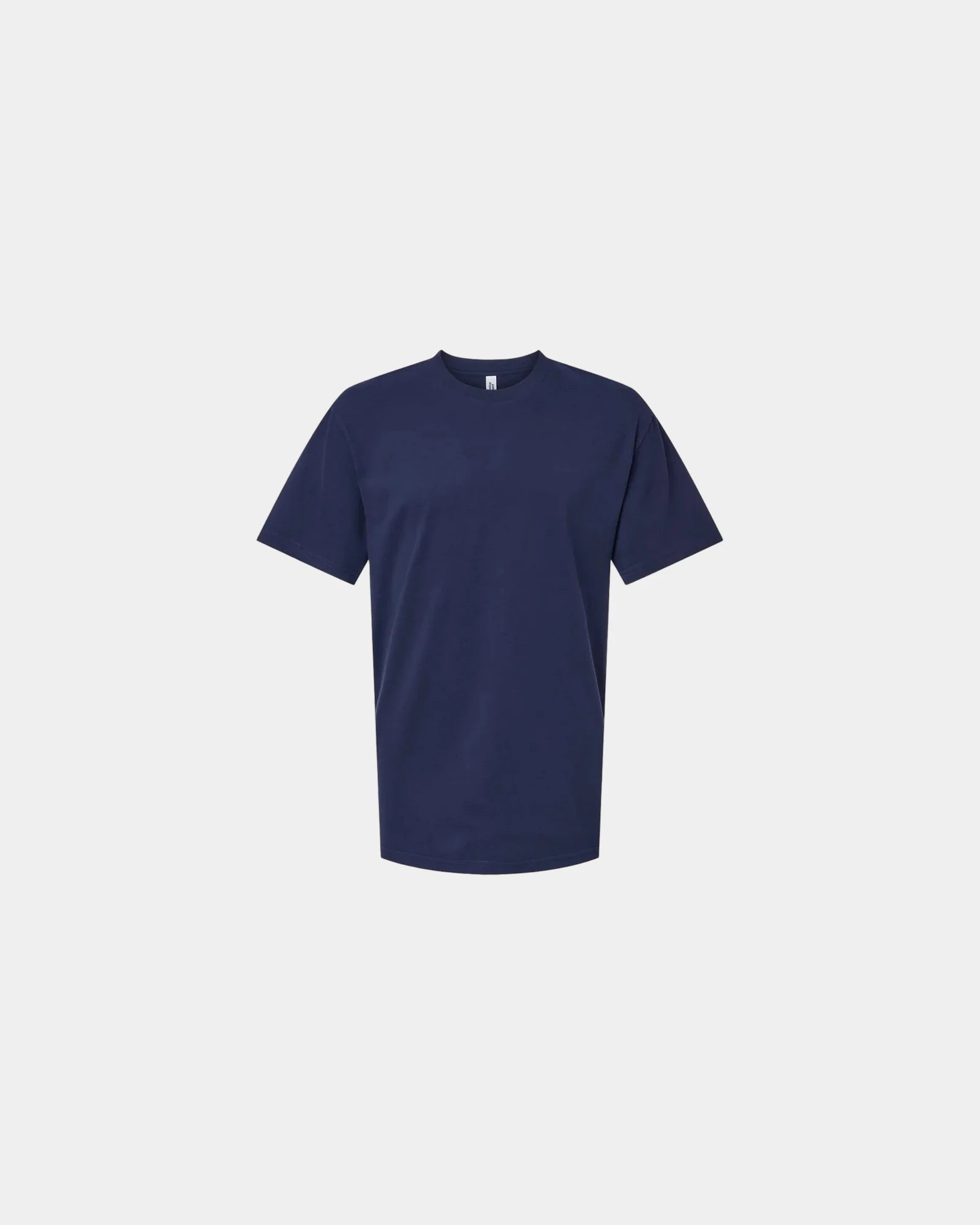 Custom sueded cotton unisex tee relaxed fit - Sueded Navy