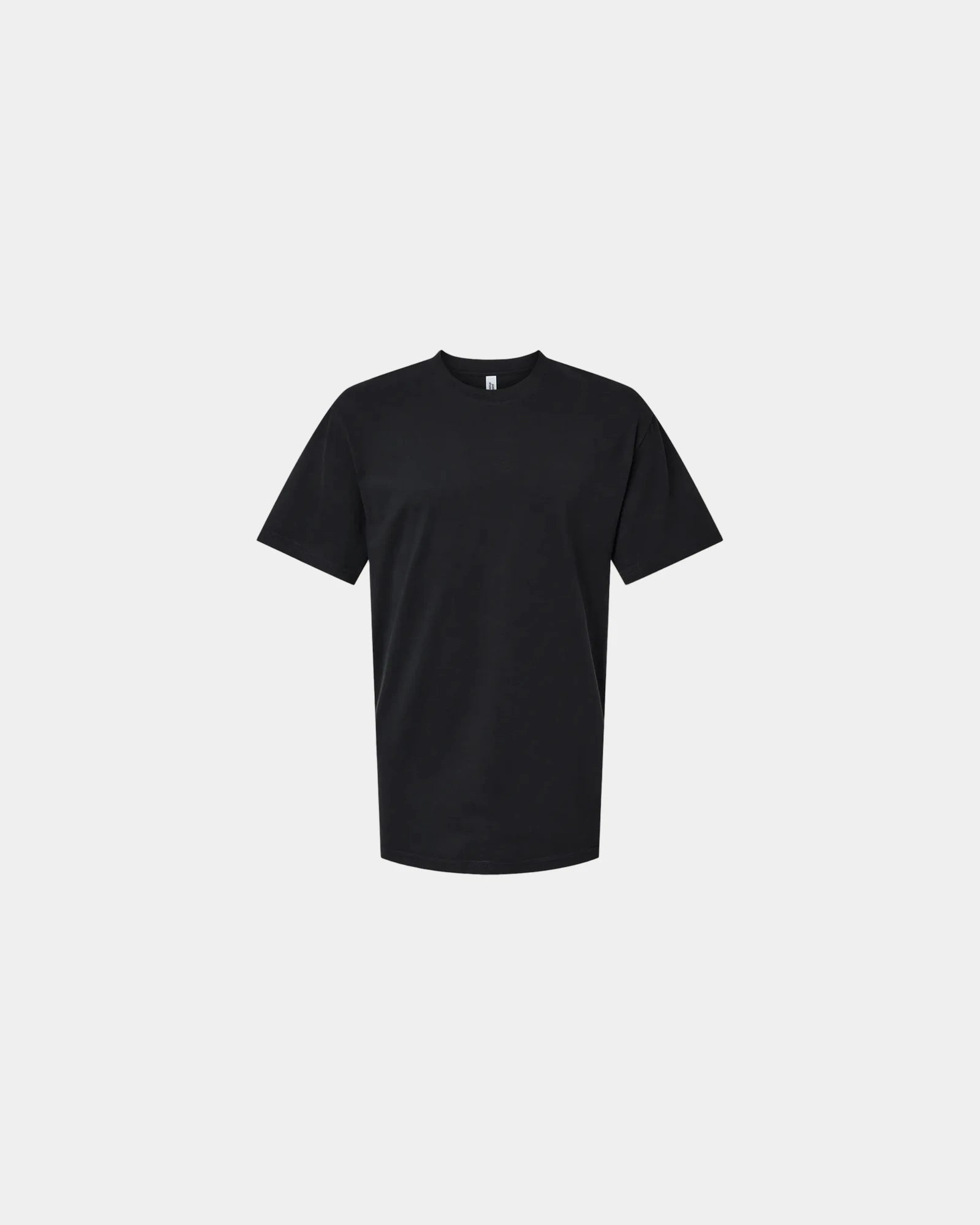 Custom sueded cotton unisex tee relaxed fit - Sueded Black
