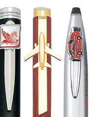 Custom wood twist mechanical pencil with chrome accents - 4