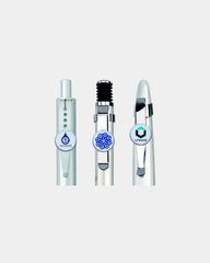 Custom wood twist mechanical pencil with chrome accents - 3