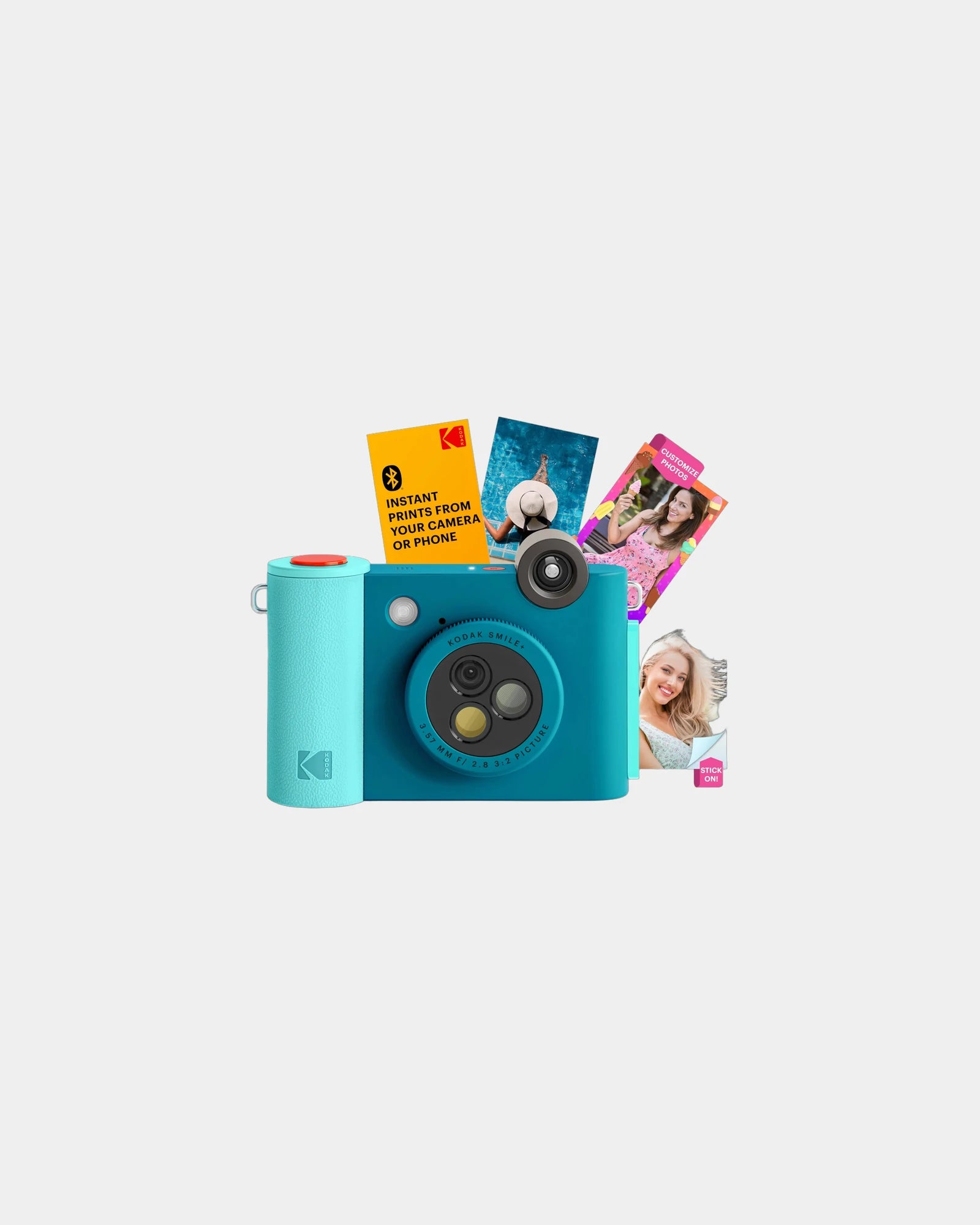Custom instant print camera Kodak Smile+ 2-in-1 - Blue