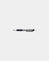 Custom ABS plastic stylus pen with bold 1.2mm tip - Blue/Blue Ink
