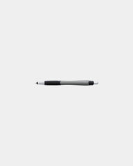 Custom ABS plastic stylus pen with bold 1.2mm tip - Purple/Black Ink
