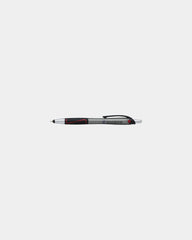 Custom ABS plastic stylus pen with bold 1.2mm tip - Red/Black Ink