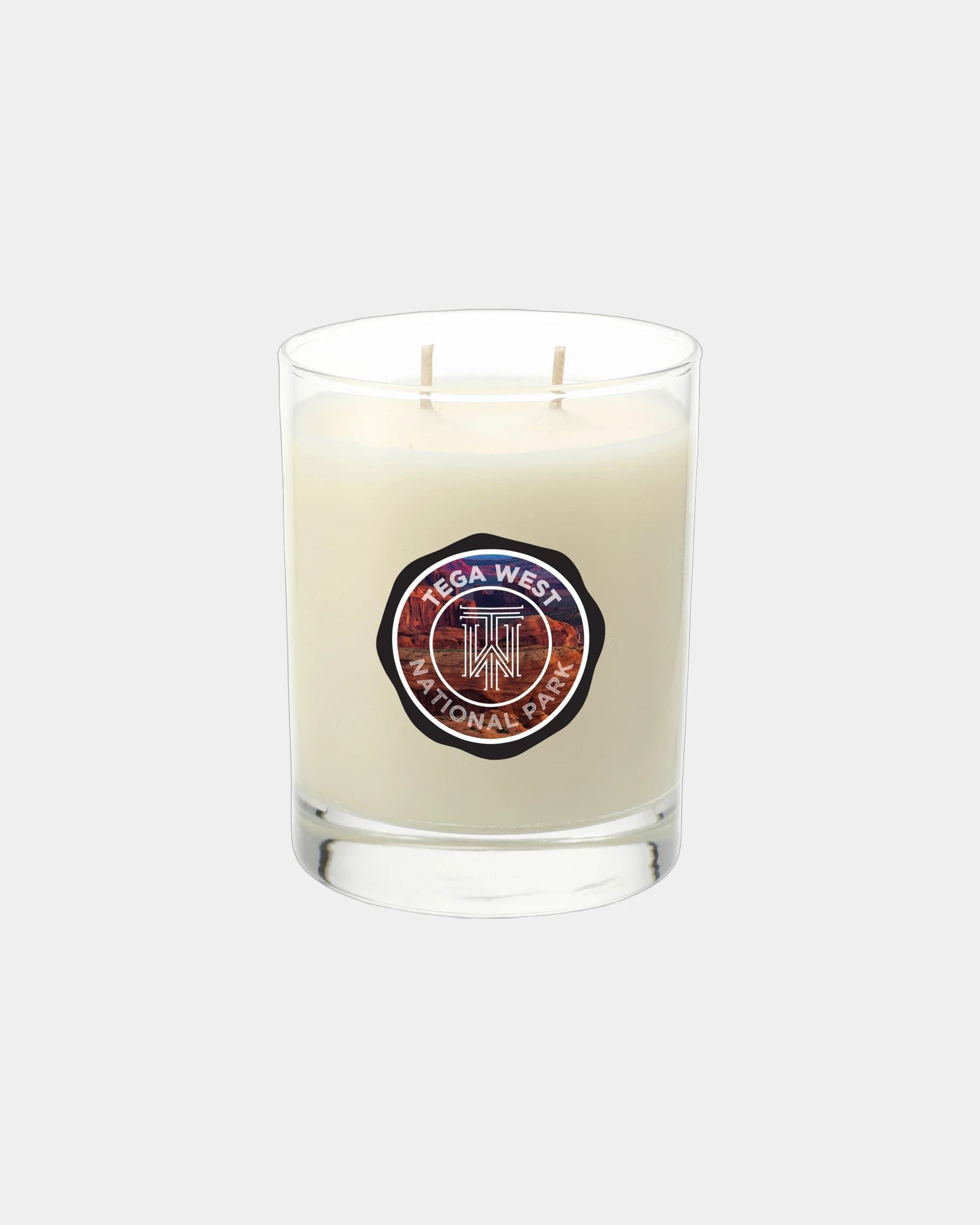 Custom soy wax 11 oz glass jar candle gift - White (Wh)