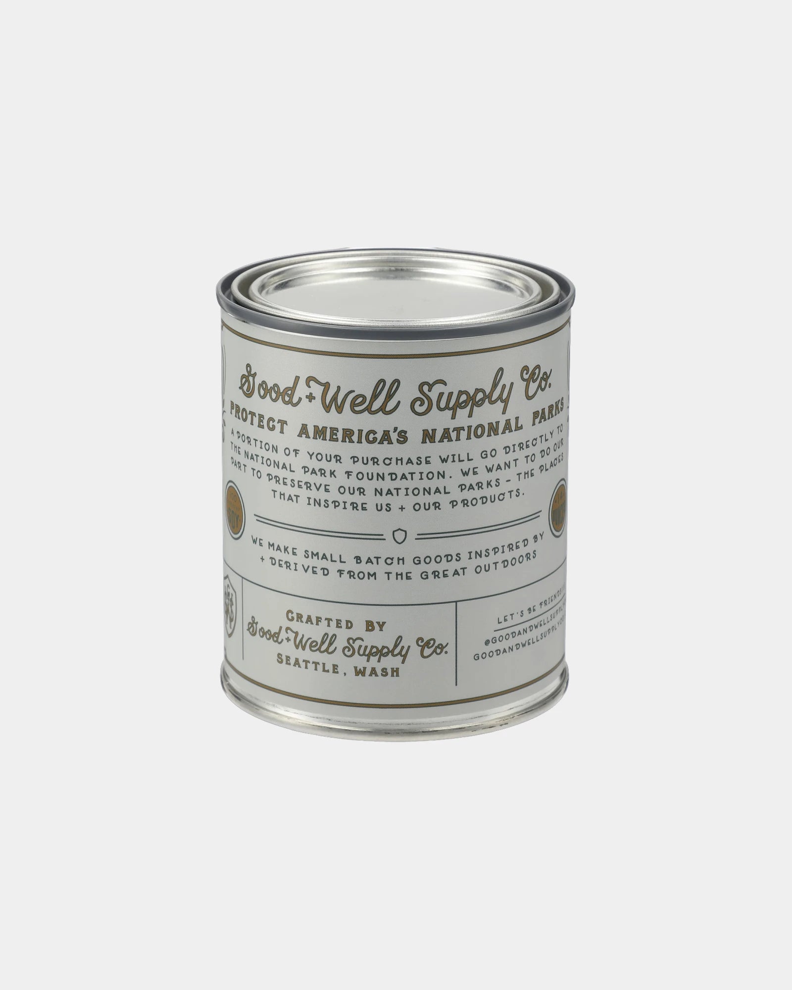 Custom 14 oz soy wax candle - Redwood National Park - 5
