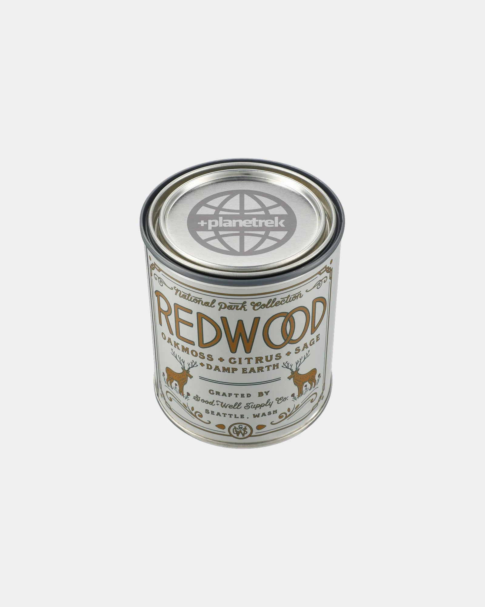 Custom 14 oz soy wax candle - Redwood National Park - 4
