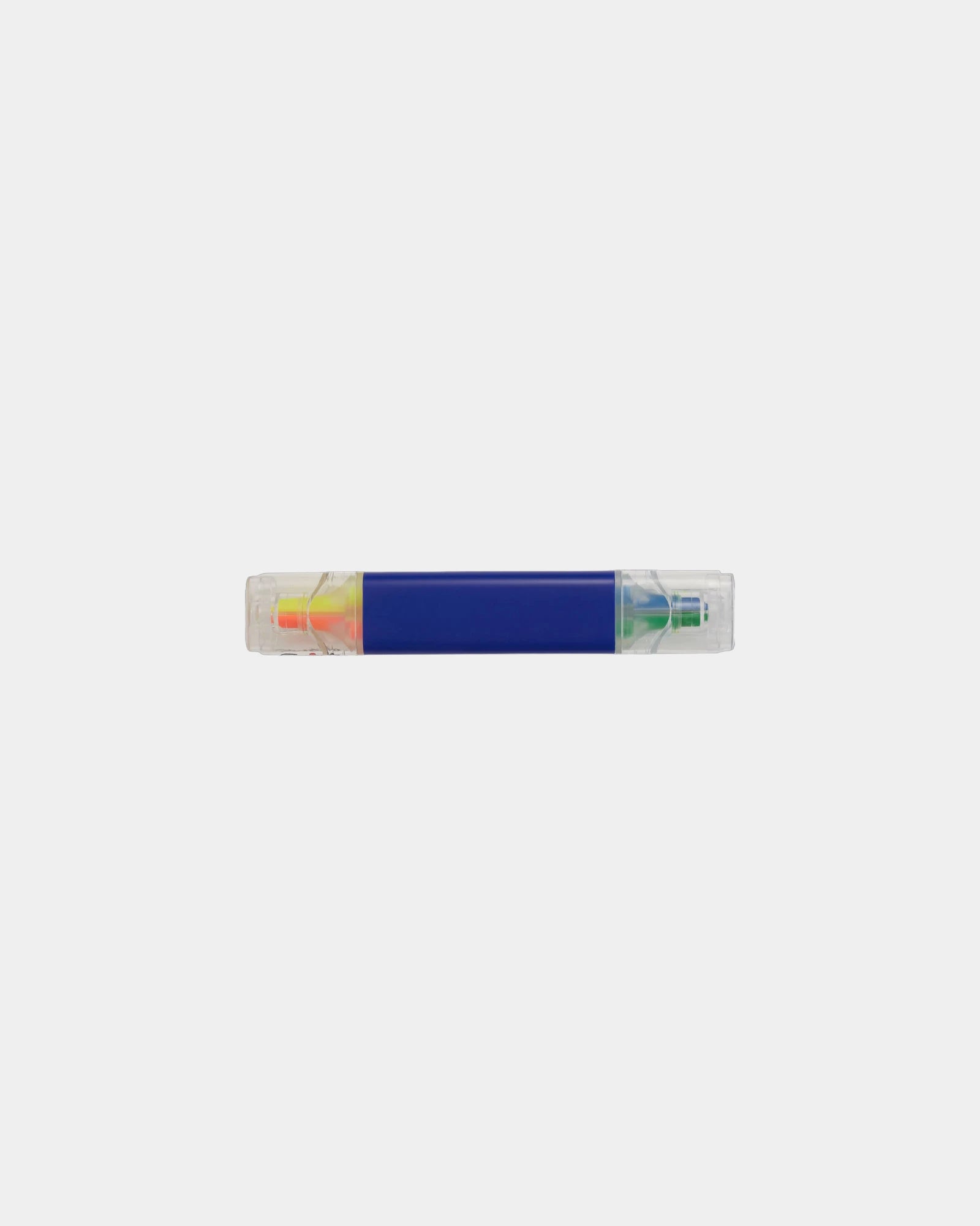 Promotional quad-color ABS plastic highlighter set - Blue (Bl)