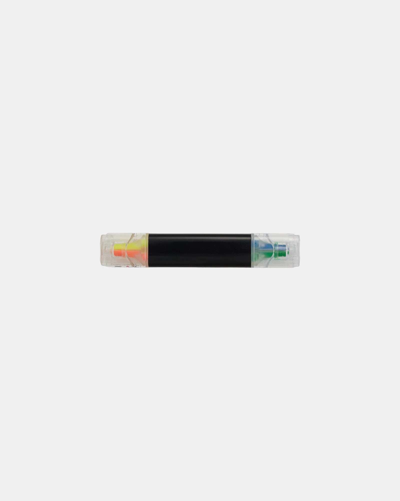 Promotional quad-color ABS plastic highlighter set - Black (Bk)