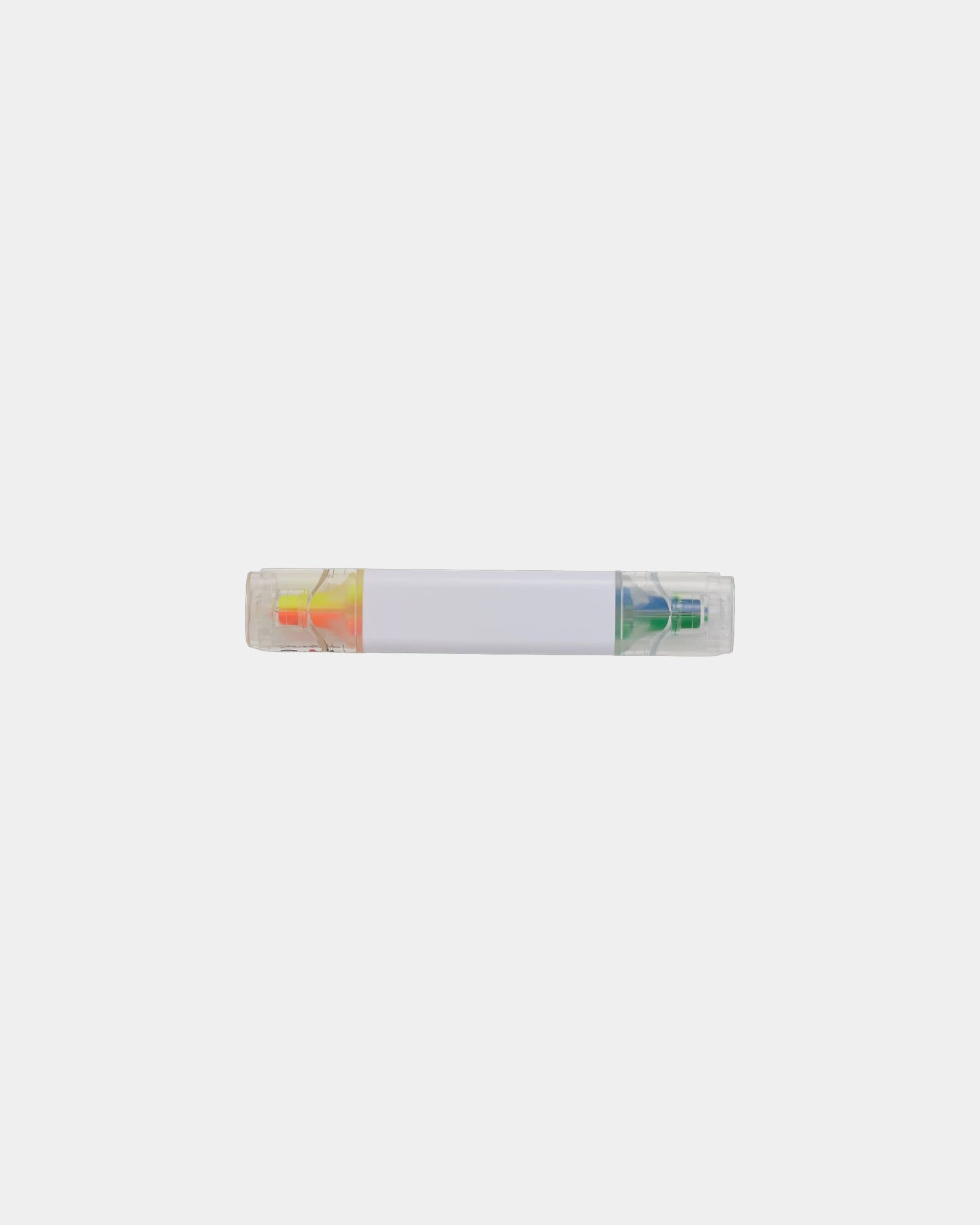 Promotional quad-color ABS plastic highlighter set - White (Wh)