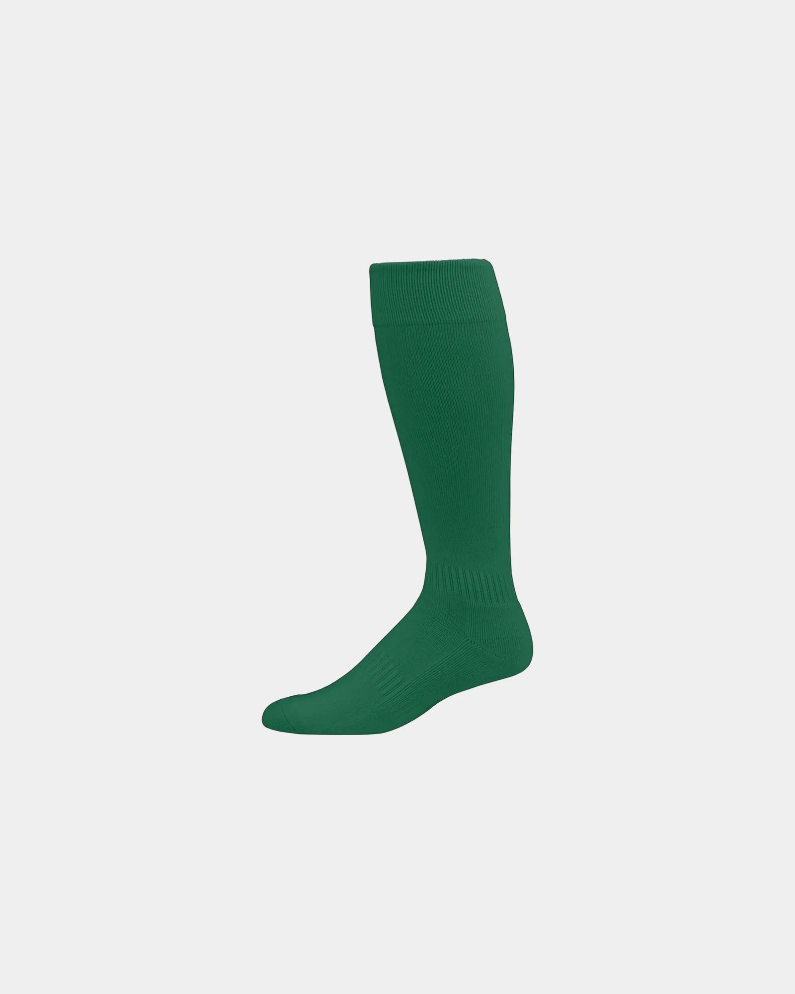 Custom knee-length multi-sport socks with arch support - Dark Green