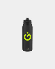 Custom 32 oz double-wall stainless water bottle - Black