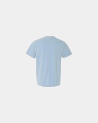 Custom cotton pocket t-shirt with heavyweight fabric - Chambray