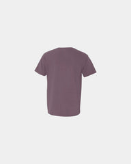 Custom cotton pocket t-shirt with heavyweight fabric - Wine