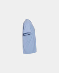 Custom cotton pocket t-shirt with heavyweight fabric - Washed Denim