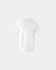 Custom cotton pocket t-shirt with heavyweight fabric - White