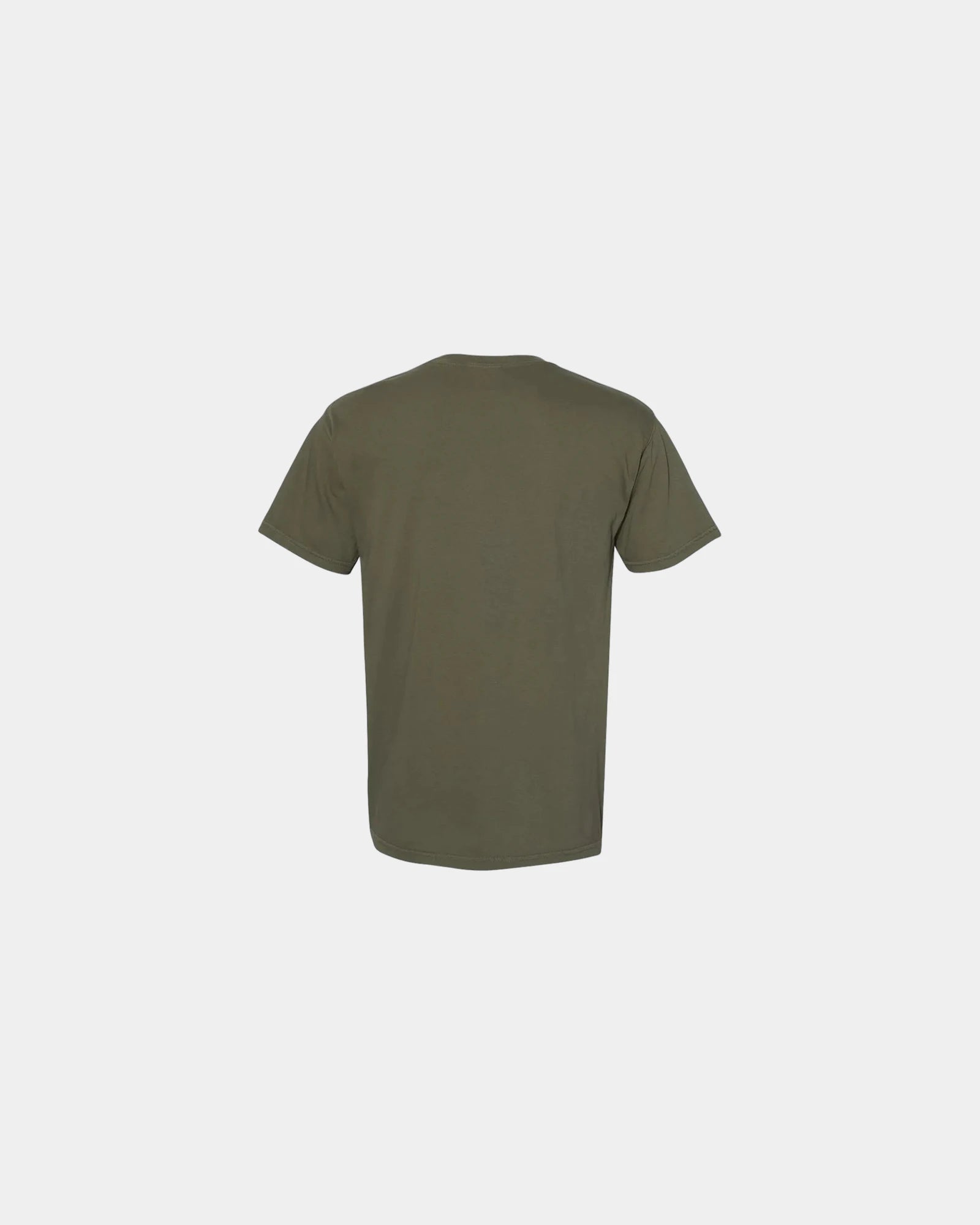 Custom cotton pocket t-shirt with heavyweight fabric - Sage