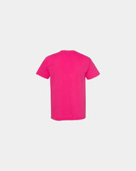 Custom cotton pocket t-shirt with heavyweight fabric - Heliconia