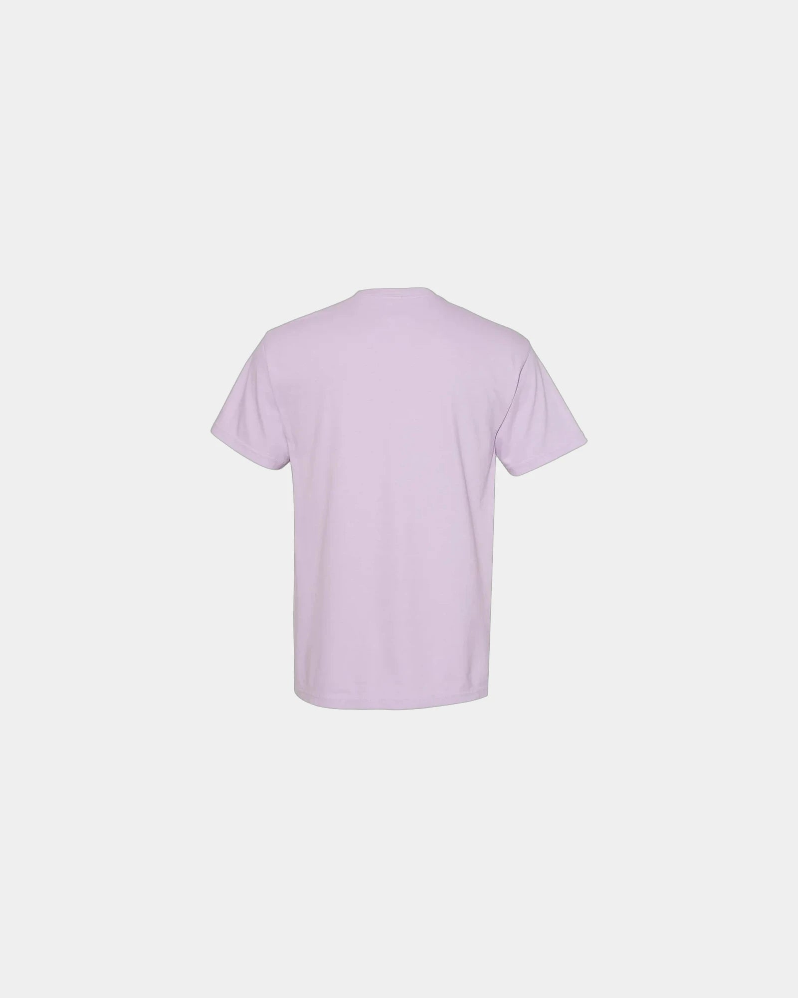 Custom cotton pocket t-shirt with heavyweight fabric - Orchid