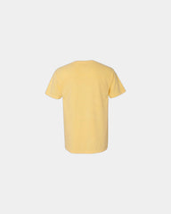 Custom cotton pocket t-shirt with heavyweight fabric - Butter