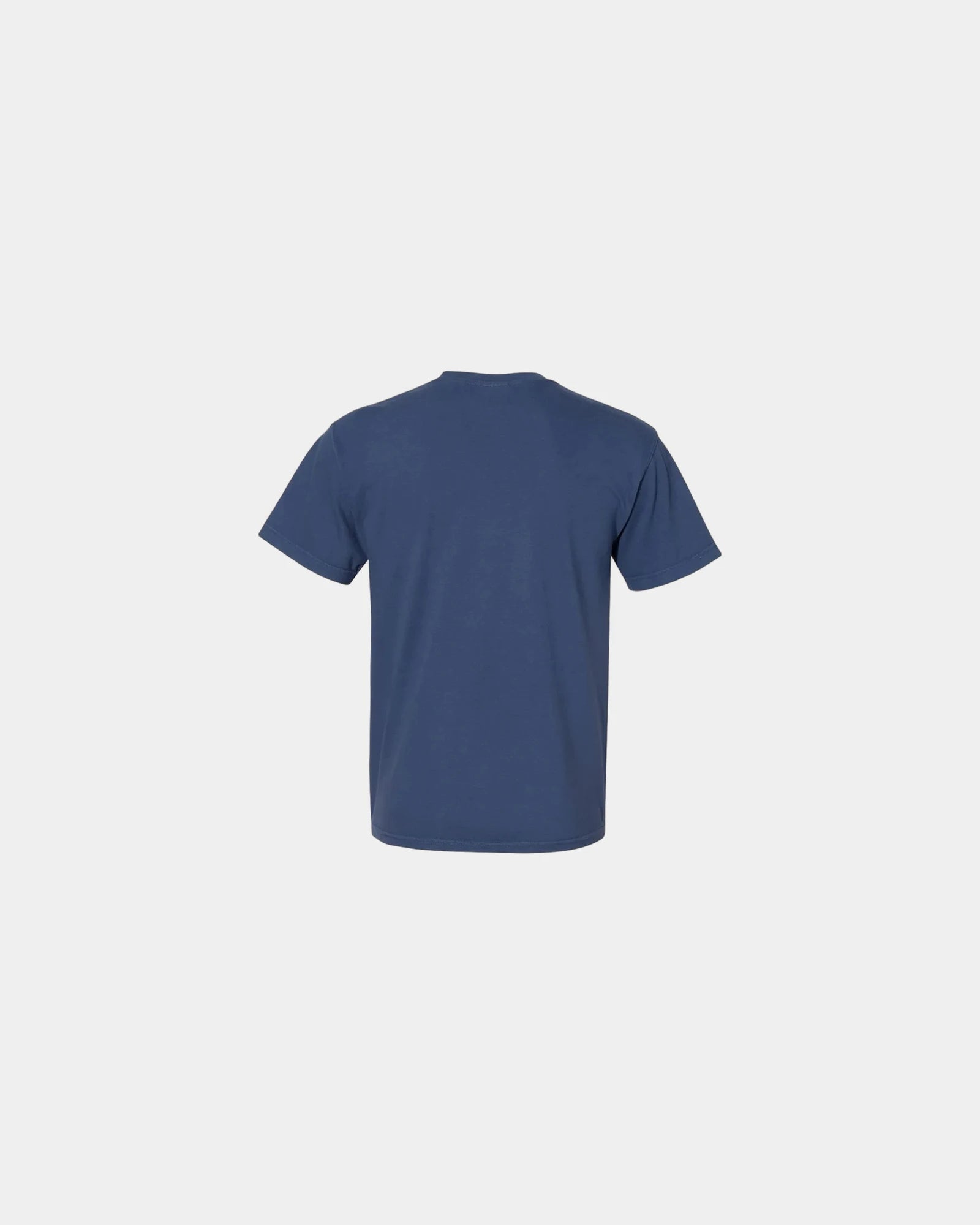 Custom cotton pocket t-shirt with heavyweight fabric - China Blue