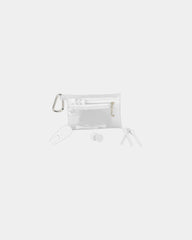 Custom golf zipper pack with tees and ball markers - White