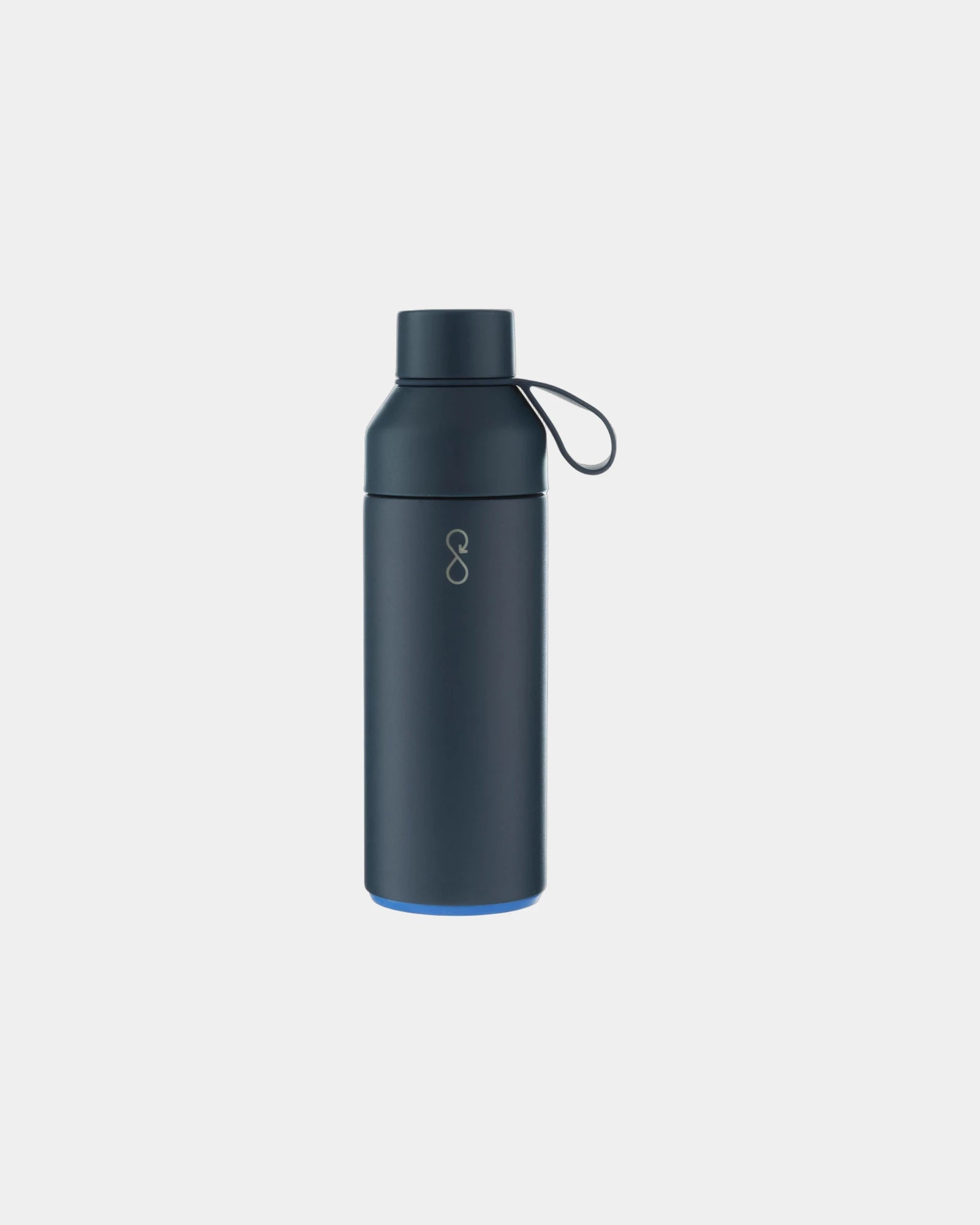 Custom recycled stainless Ocean Bottle 17 oz water bottle - Ocean Blue