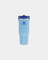 Custom stainless steel Stanley Iceflow 30 oz tumbler - Blue Sky