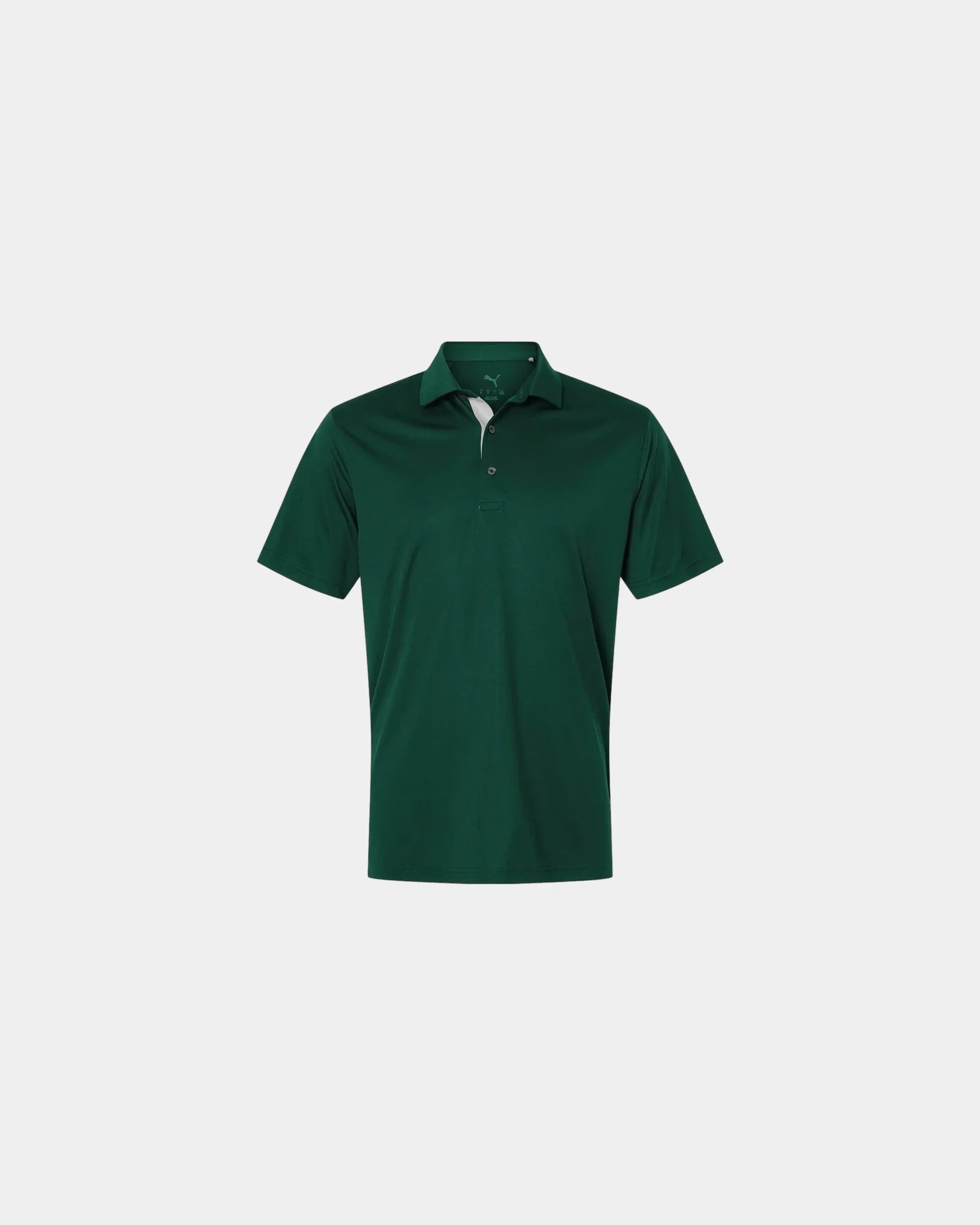 Custom recycled polyester men's golf polo shirt - Dark Myrtle