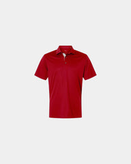 Custom recycled polyester men's golf polo shirt - Strong Red