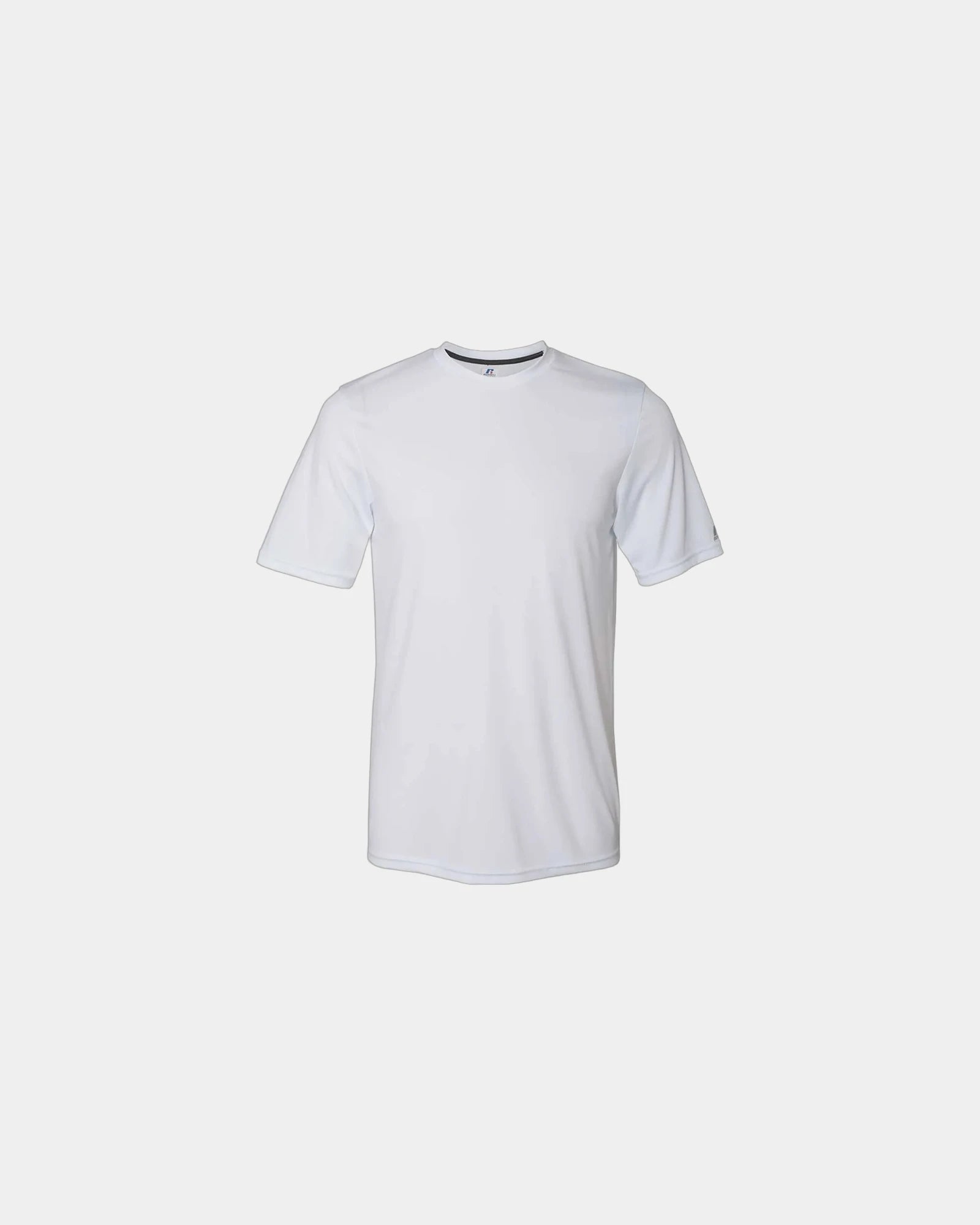 Custom polyester t-shirt Russell Athletic Core Performance - White