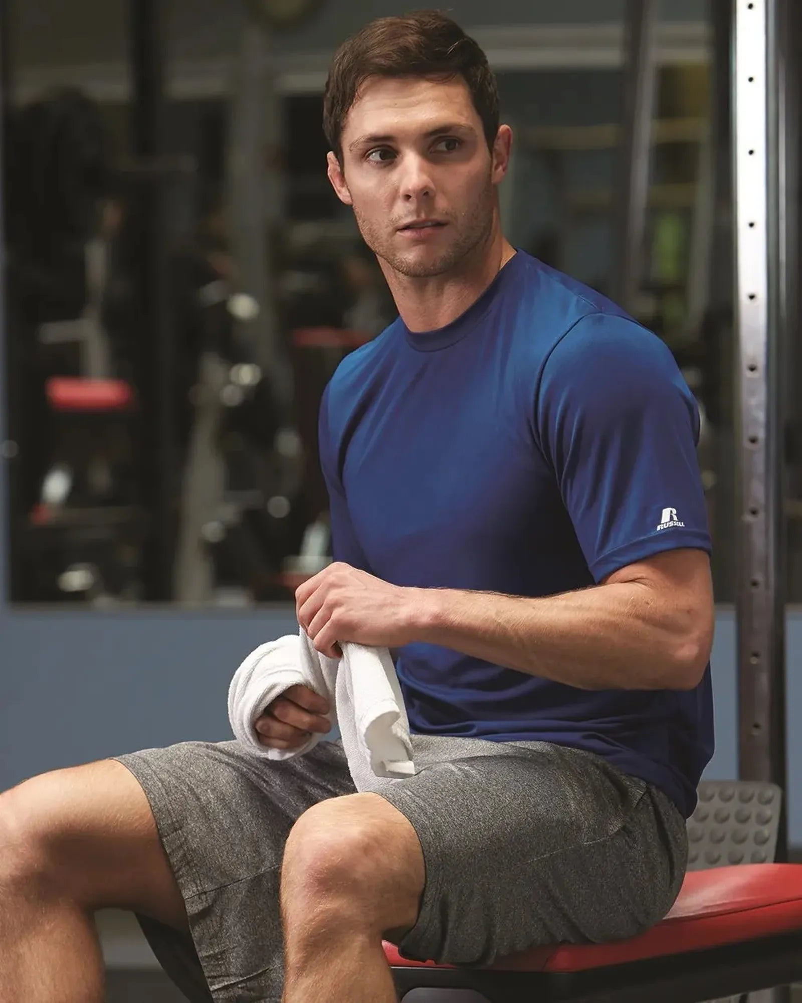 Custom polyester t-shirt Russell Athletic Core Performance - 1